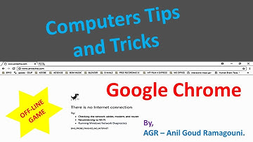 HOW TO PLAY DINOSAUR GAME OFFLINE ON GOOGLE CHROME