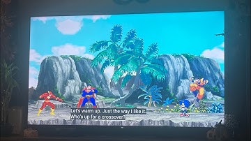 Charsonic reacts to Goku & Archie Sonic VS Superman & Flash Sprite Animation from Mouzo