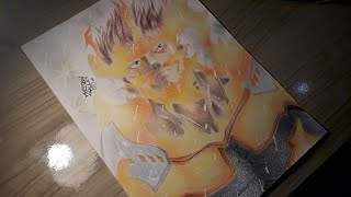 Endeavor - Speed Drawing (Boku No Hero Academia)