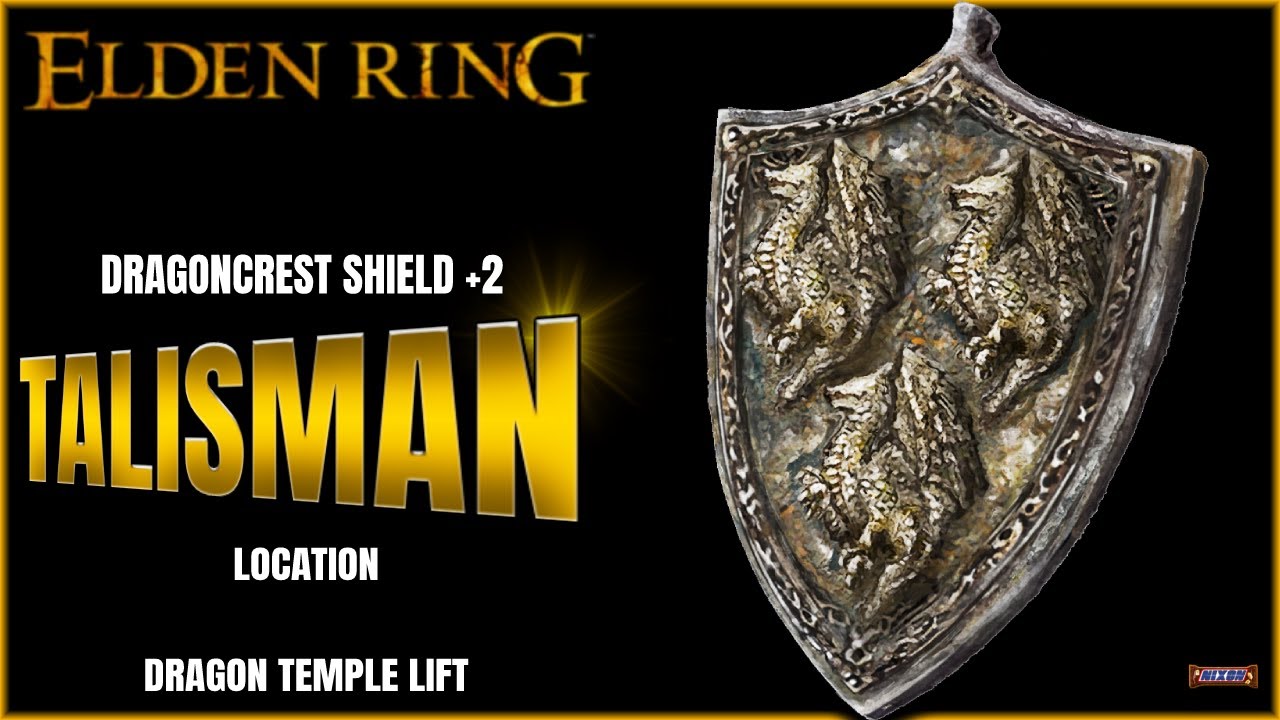 Elden Ring Dragoncrest Shield Talisman +2 Location YouTube