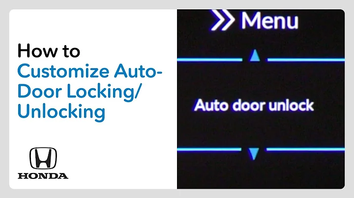 How to Customize Auto Door LockingUnlocking 7in 220525 1
