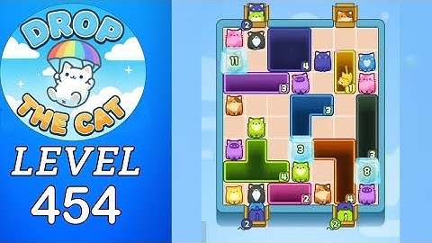 Drop The Cat Level 454 Walkthrough