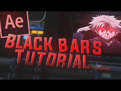 Moving Black bars Tutorial | After effects Amv Tutorial
