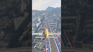 GTA 5 Custom Runway Build | Perfect Plane Landings ✈️#gta #shorts