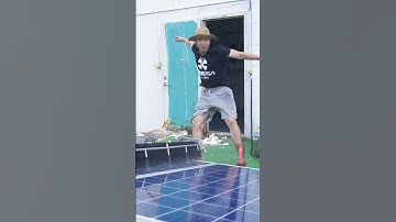 PV cleaning make big money🤣PhiCleaner make it so easy!✌️#SolarCleanRobot #solarcleaning #solarclean