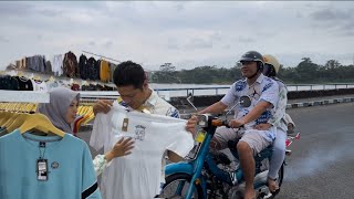 Belanja baju lebaran 😂, keluarga ndeso 