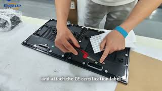 Information How to Install EA576H1 Rental LED Displayby bracket | EagerLED LED Display Installation Guide Guide