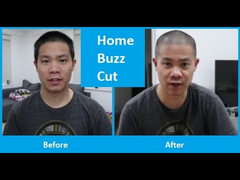 How To Buzz Cut Your Hair At Home Youtube