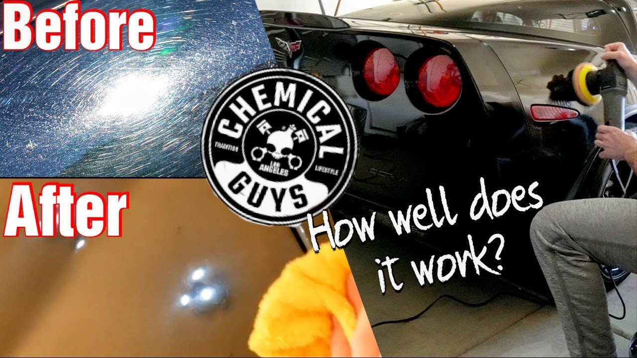 How To Remove Scratches And Swirls From Your Car! Chemical Guys Product ...