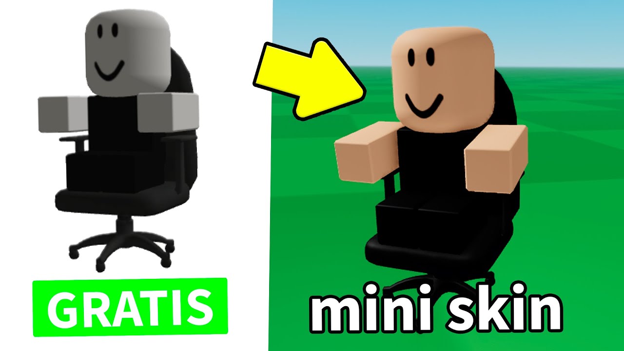 ROBLOX O MENOR AVATAR DE TODOS DE GRAÇA NO ROBLOX COMO FAZER SKIN