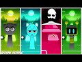 SPRUNKI Incredibox - Coffin Dance Song(COVER) Tiles hop step 💥⚡😍 #sprunki #sonic #shorts #trending