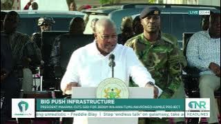 260km Wa-Han-Tumu-Navrongo-Hamile Project Kicks Off Under Big Push Agenda