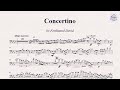 CONCERTINO FOR TROMBONE (F. DAVID) - (Full version without metronome and tempos 116-120-123-126 