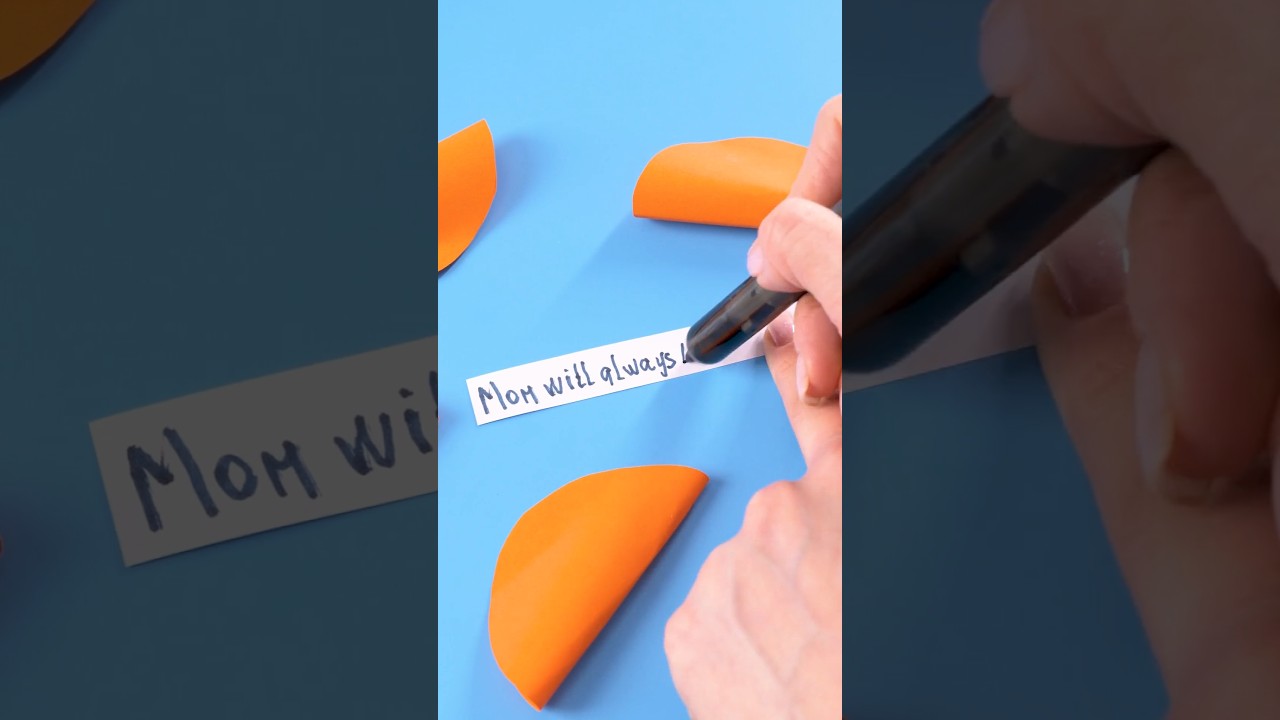 DIY Mother's Day Fortune Cookies from Paper 🥠 