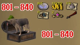 LOOT FROM 40 MASTER CLUE SCROLLS!! (801-840)