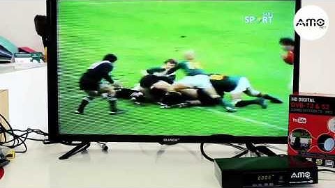 Amonet combo decoder - How to set up and scan for Satellite tv Channels