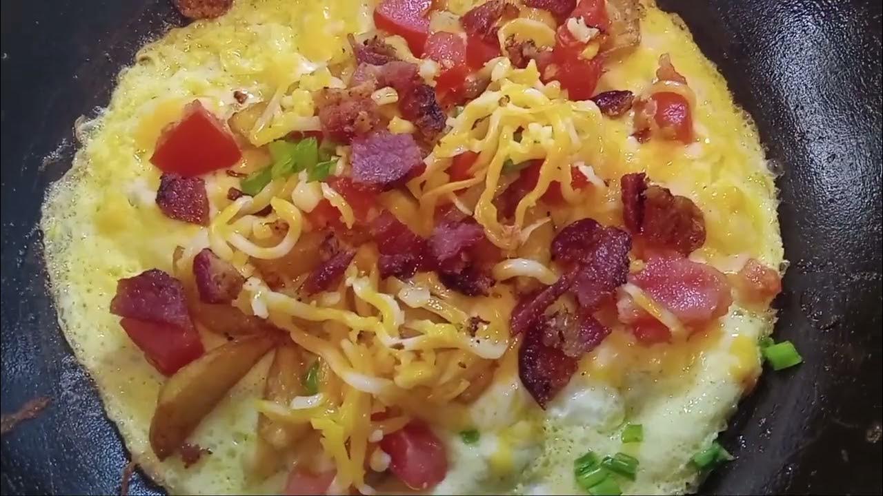 American Breakfast Burrito & Mexican Breakfast Burrito ( Taco Tuesday