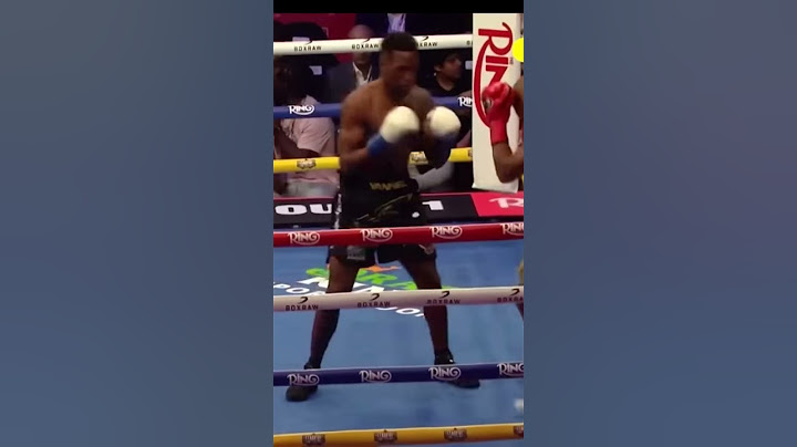 Matias vs Puello First round #boxing AND NEW!