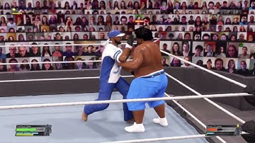 Def Jam 2K22 - Method Man vs Bone Crusher - Apollo Crews Attacks