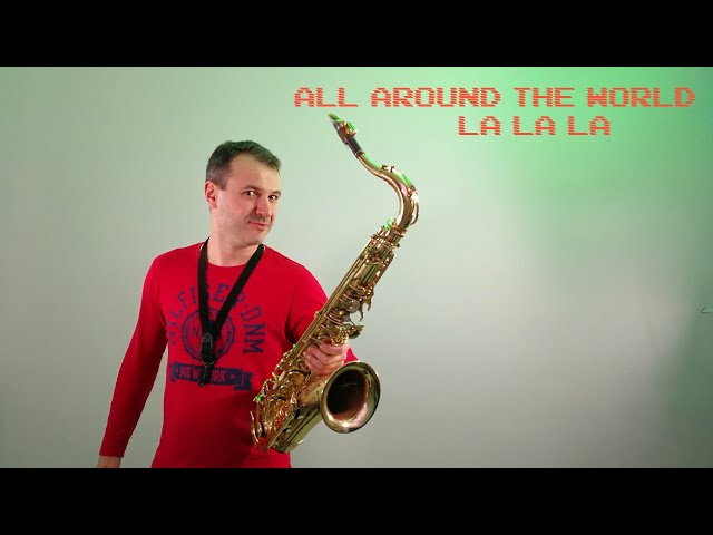 All Around The World (La La La) - R3HAB x A Touch Of Class (JK Sax Cover)