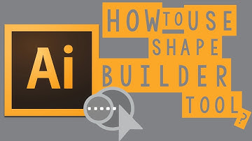 Adobe Illustrator - How to Use Shape Builder Tool / Yin Yong