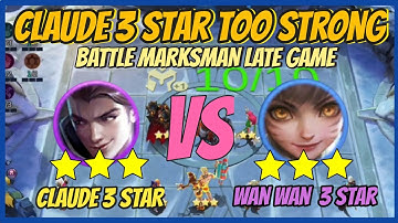 CLAUDE 3 STAR TOO STRONG | EMPIRE WESTERN DESERT SYNERGY | TOP GLOBAL MAGIC CHESS MOBILE LEGENDS