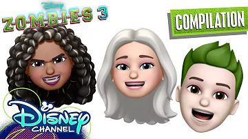 Every ZOMBIES 3 Memoji Music Video | Compilation | @disneychannel