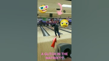 GLITCH IN THE MATRIX??? #scary #shorts #bowling #glitch #in #the #matrix