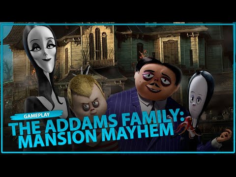 THE ADDAMS FAMILY: MANSION MAYHEM | GAMEPLAY NINTENDO SWITCH | OUTRIGHT GAMES