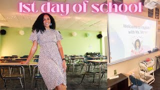 First Day of School 2022 | Third Year High School Teacher 👩🏽‍🏫