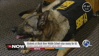 Local School donates K9 Safety Vest