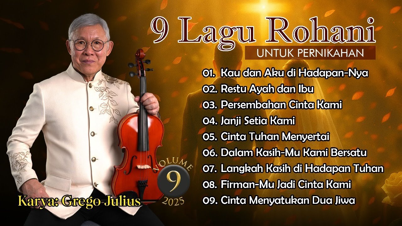 9 Lagu Rohani Untuk Pernikahan