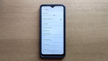 How To Turn On Adaptive Brightness In Samsung Galaxy Mobile