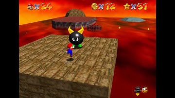 [Nintendo 64] Super Mario 64 Walkthrough [050] - Boil The Big Bully