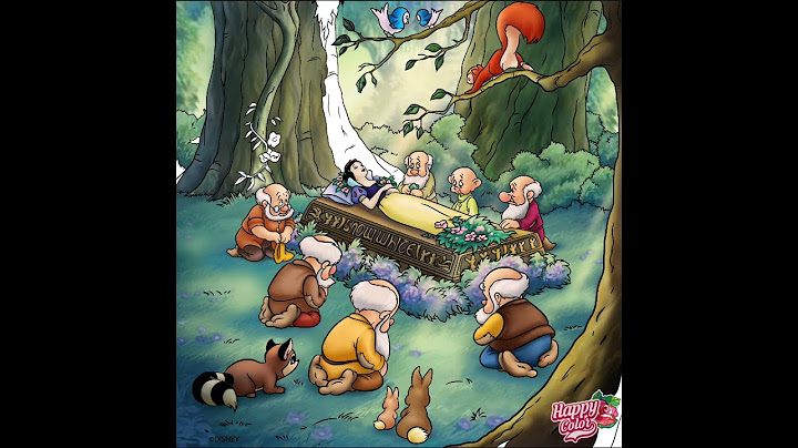 Blanche neige et les sept nains