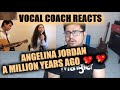 Vocal Coach REACTS to Angelina Jordan - A Million Years Ago | in-depth Analysis