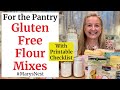 3 Ways to Make Gluten Free Flour Mixes - All Purpose, Whole Grain, and a Cookie Mix