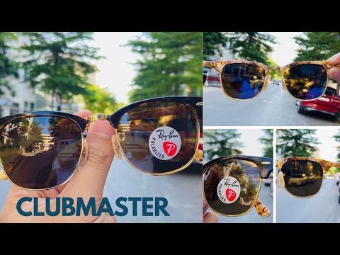 Video Lên Sóng Cặp Kính Ray-ban Clubmaster Classic Chính... - youtube