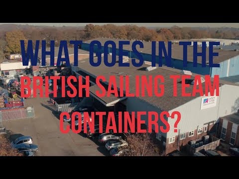 Travelling with the British Sailing Team - What Goes in the Peters & May Containers to Japan?
