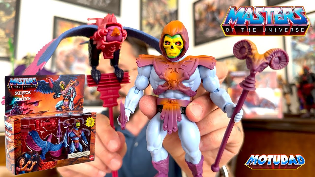 Unboxing Origins Skeletor & Screech 2-Pack | Masters of the Universe | MotUDad | 18.6.2023