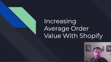 How To Increase Average Order Value With Shopify