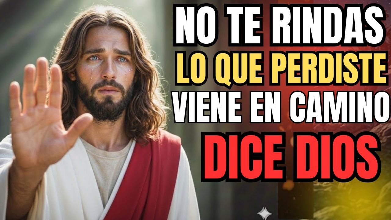 DIOS TE DICE HOY:¡No Te Rindas Ahora! Mantente Firme en la Fe - YouTube
