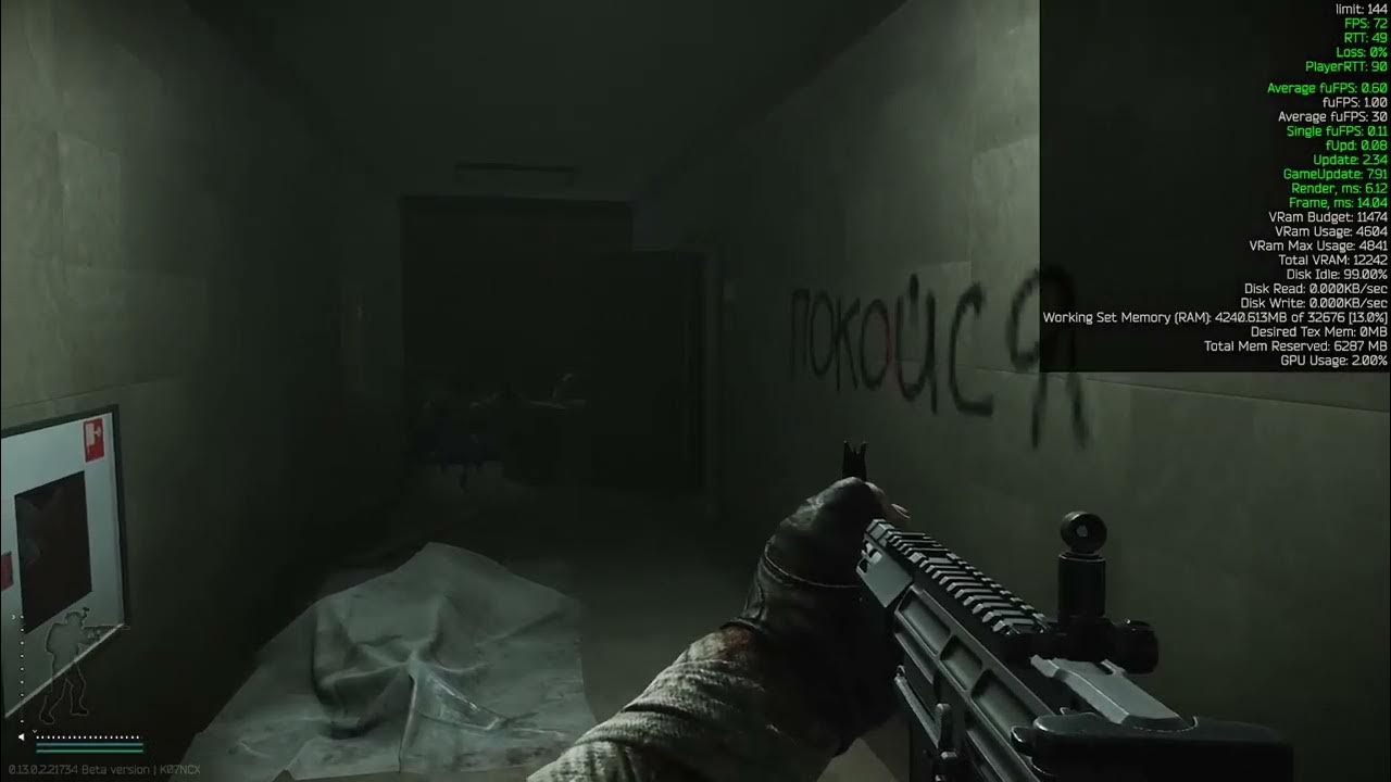 Escape From Tarkov / Low Settings 1080p / Ryzen 5 5600x + Radeon RX