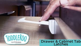 Famous Drawer & Cabinet Tab Latches Toddleroo by North States Profile