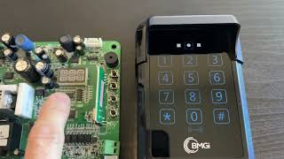 Tuning BMGi's wireless keypad to the TMT 400LLS