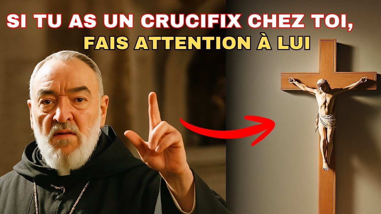 Le père Pio avertit que cela arrivera à ceux qui ont une croix chez eux