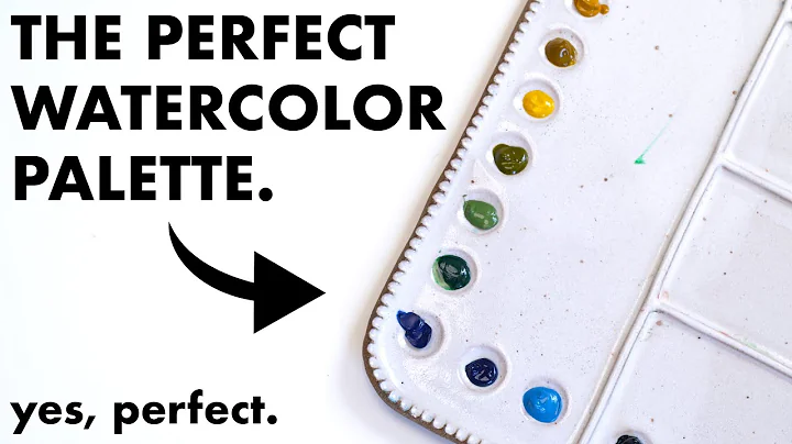 The BEST Way to Set Up the PERFECT Watercolor Pale...