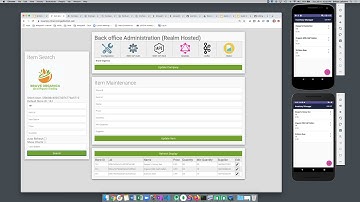 MongoDB Realm and Atlas Inventory Demo
