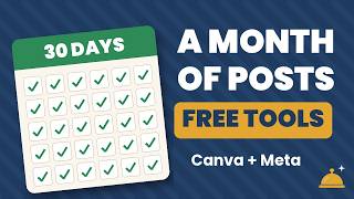 AI Social Media Posts for Small Business: Free 30-Day Plan