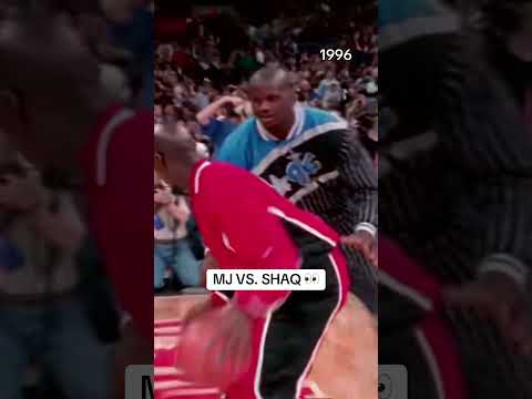 When MJ and Shaq went head-to-head at the 1996 #NBAAllStar game! ⏮️